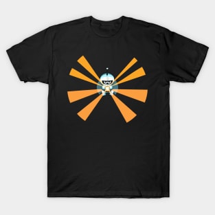 Ninja Robot Hadoken T-Shirt